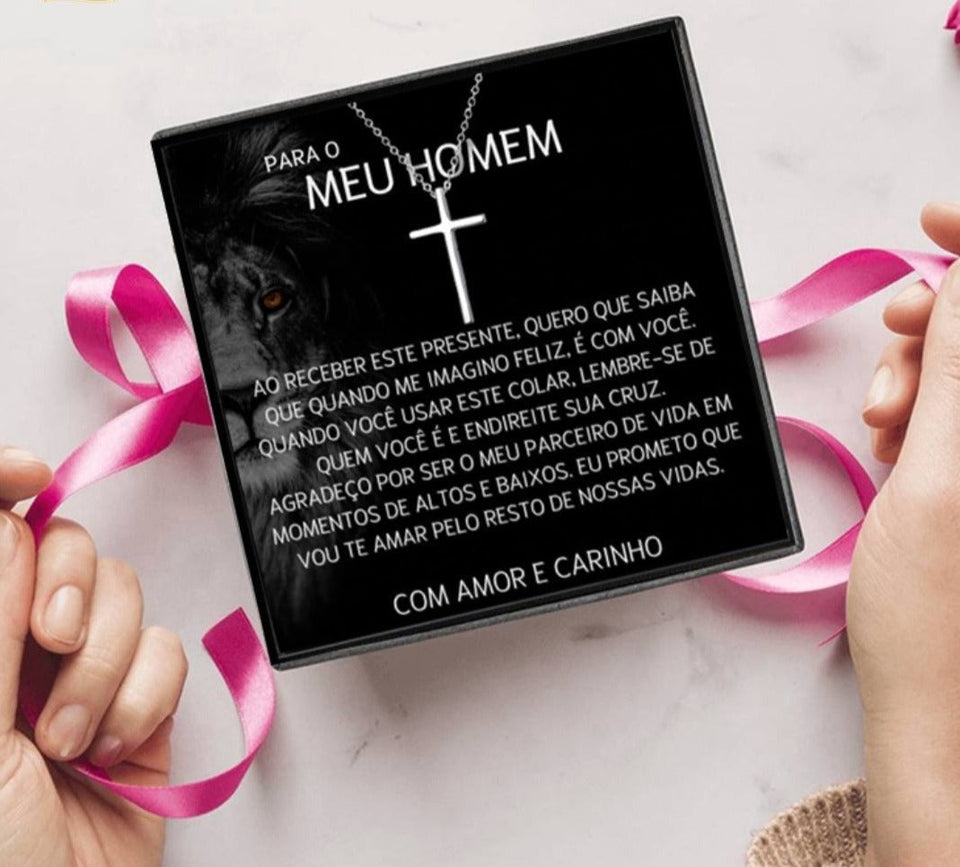 Colar  - Dia Dos Pais + Aço Inox  Oferta especial 50% off + Frete Grátis somente hoje!