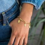 Pulseira Tag Personalizada - Grave os Nomes Da Sua Família | Oferta Especial + Frete Grátis