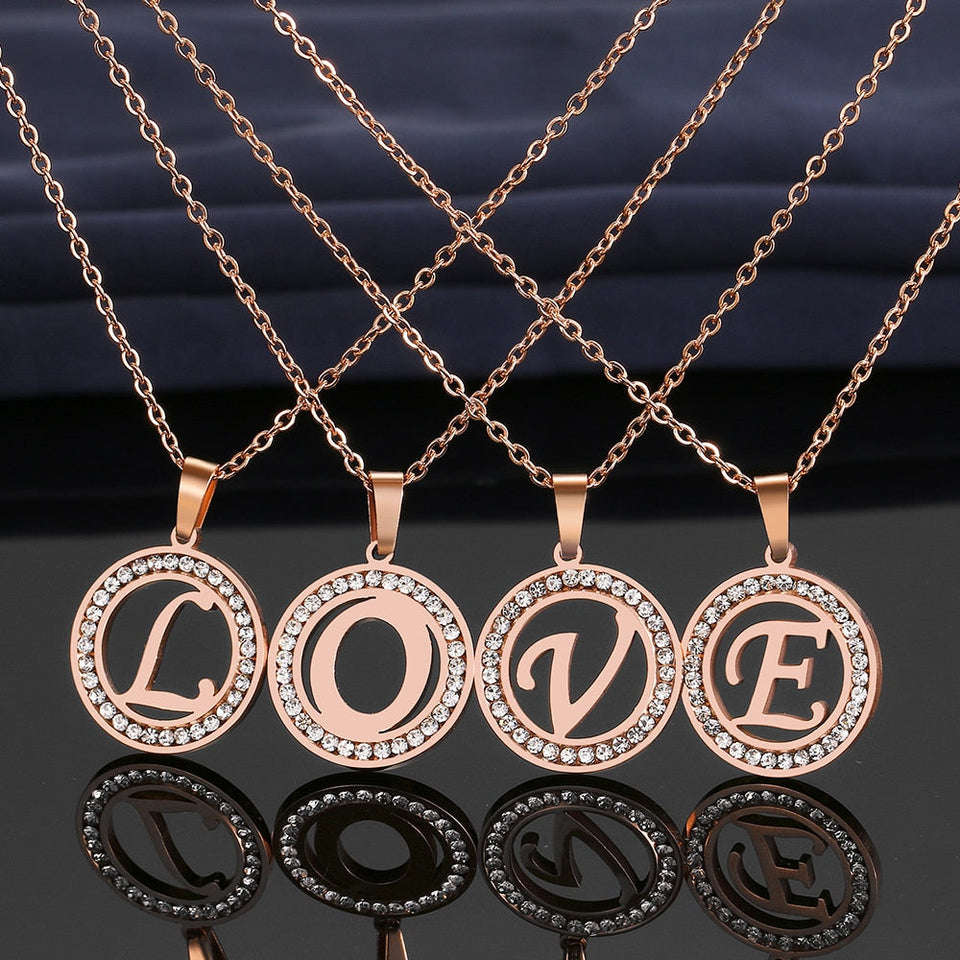 Colar Personalizado Com Sua Inicial
