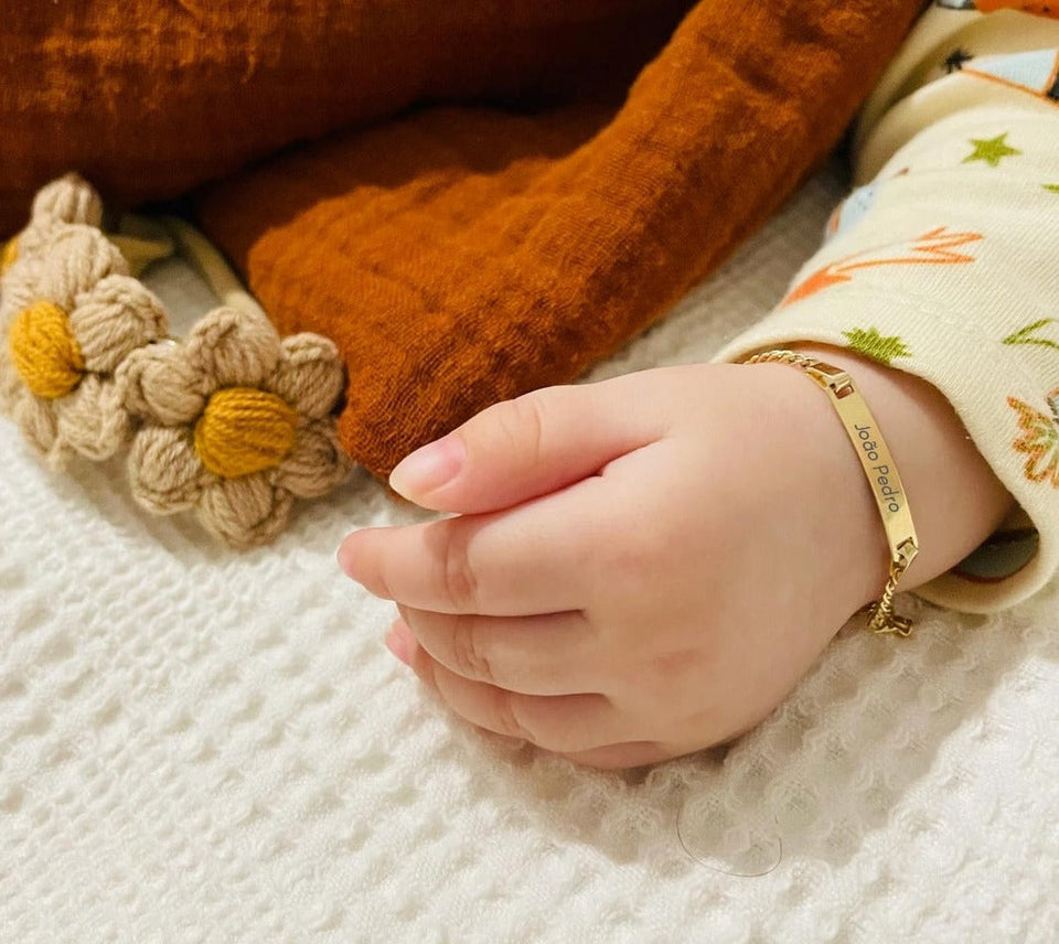 Bracelete Baby Personalizado | Bebês e Crianças de até 5 anos ♥